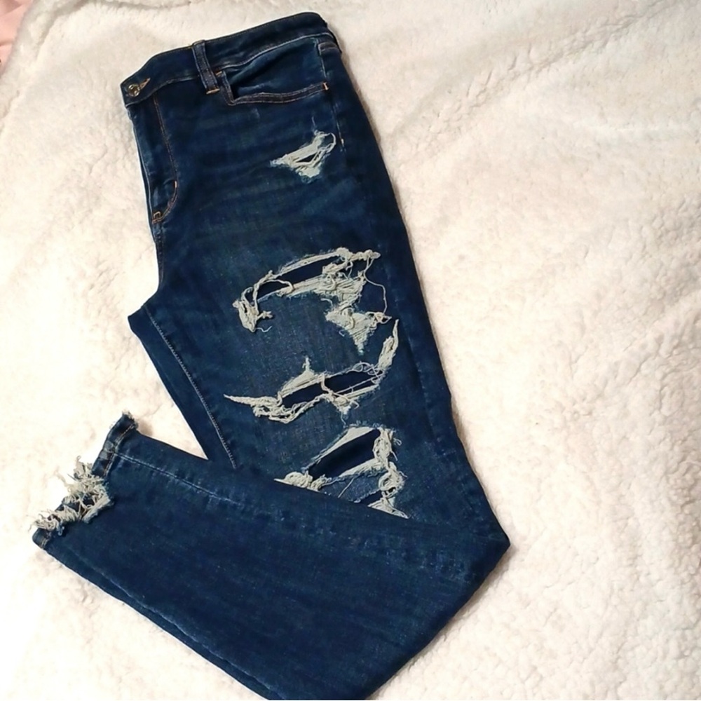 American Eagle Super Hi Rise Jegging 14L
